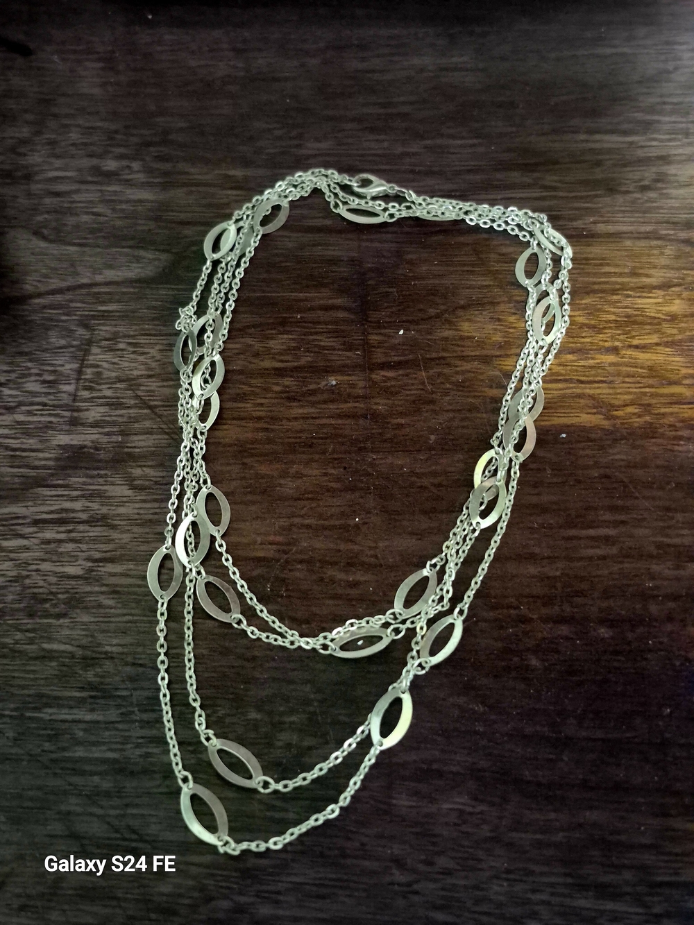 PrettyLittleThing Silver Multi-Layer Oval Link Necklace